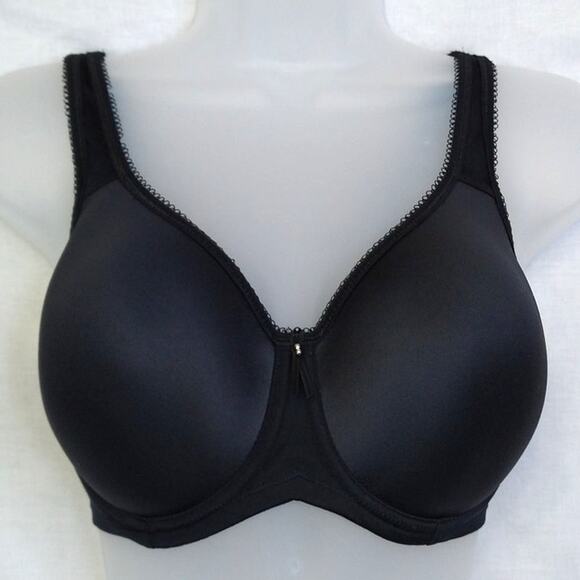 Wacoal 853192 Basic Beauty 32DDD Black T-Shirt Bra - Picture 1 of 5